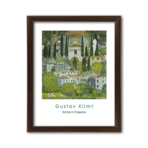 Kirche in Cassone, Gustav Klimt, uramljena slika 40x50cm