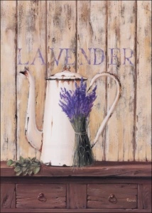 Lavander flowers, framed picture