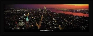 New York City, framed picture