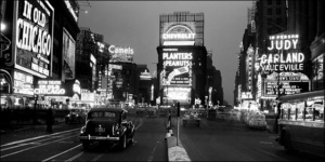 Times Square-1938, framed picture
