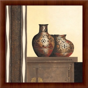 Tocapu, uramljena slika 70x70cm - Img 2