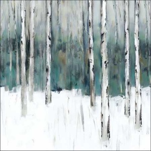 Winters tree, uramljena slika 50x50cm
