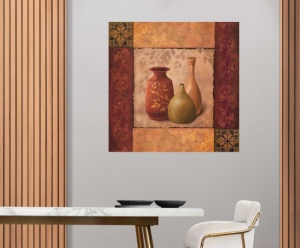 Earth colors, framed picture - Img 2