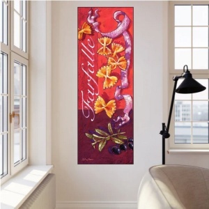 Farfalle, uramljena slika 30x70cm - Img 2