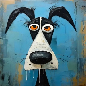 Gera, uramljena slika 50x50cm