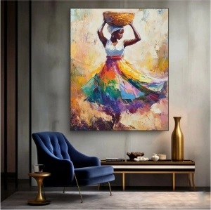 Kyezzie, uramljena slika 40x50cm ,50x70cm i 60x90cm - Img 2