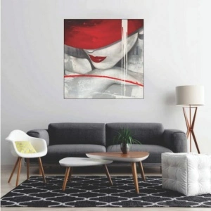 Lina, uramljena slika 50x50 cm - Img 2