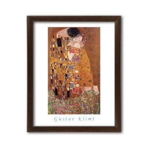 Poljubac, Gustav Klimt, 40x50 uramljena slika