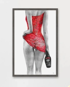 Rada, uramljena slika 50x70cm