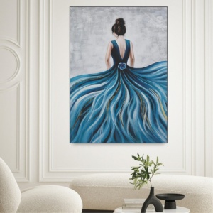 Rita, uramljena slika 40x50cm i 50x70cm - Img 2