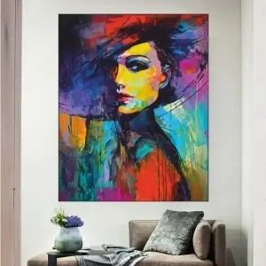 Teda, uramljena slika 40x50cm , 50x70cm i 60x90cm - Img 2