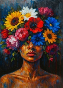 Zea, uramljena slika 40x50cm , 50x70cm i 60x80cm