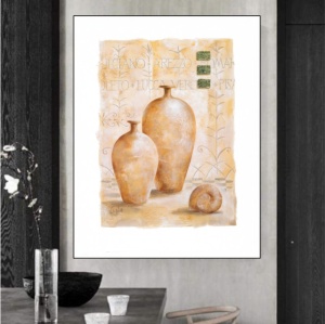 Lucca Vero, uramljena slika 60x80cm - Img 2