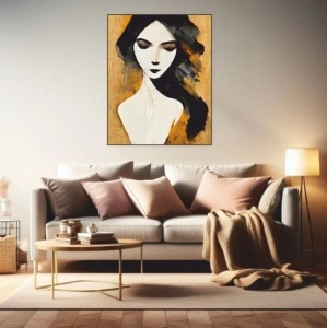 Mirri, uramljena slika 40x50cm, 50x70cm i 60x90cm - Img 2