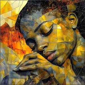 Timma, uramljena slika dimenzije 50x50cm i 70x70cm