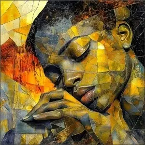 Timma, uramljena slika dimenzije 50x50cm i 70x70cm