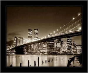 Black & White Brooklin Bridge