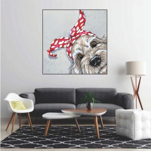 Chipi, uramljena slika 50x50 cm - Img 2