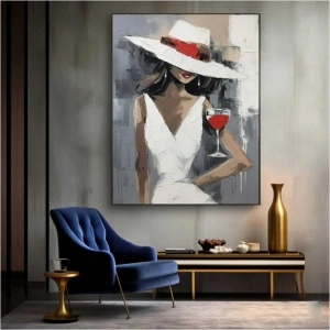 Denna, uramljena slika 40x50cm , 50x70cm i 60x90cm - Img 2