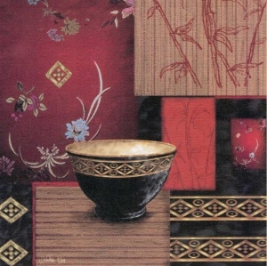 Flower decoration 2, framed picture