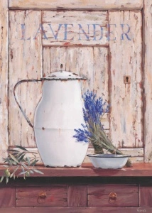 Lavander aroma, framed picture
