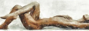 Lenna, uramljena slika 30x70cm i 35x100cm