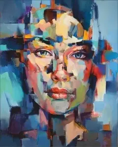 Mada, uramljena slika 40x50cm , 50x70cm i 60x90cm