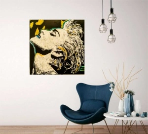 Madonna, uramljena slika 30x30cm i 50x50cm - Img 2