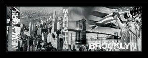New York City, framed picture