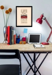 Poster Life is like photography, uramljena slika 30x40cm i 40x50cm - Img 2