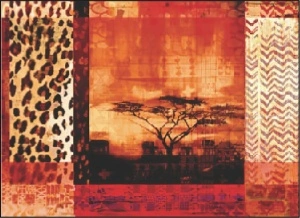 Sahara 2, uramljena slika 60x80cm