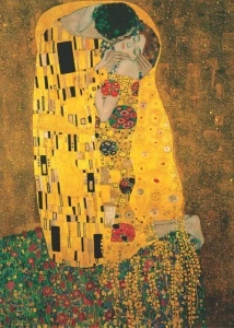 The Kiss, Gustav Klimt