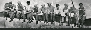 Workers break, 53 x 158 cm