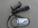led takticka lampa komplet snazna 30000w police mikroprekidac baterija punjac