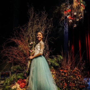 Exclusive 3D flower lace princess tulle dress - Img 3
