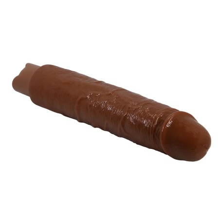 Crni realistični vibrator 25cm | Soren