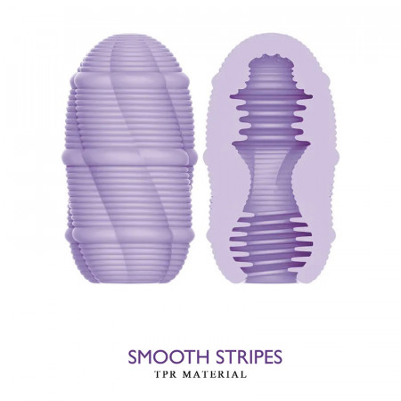 Jaje masturbator | Smooth Stripes
