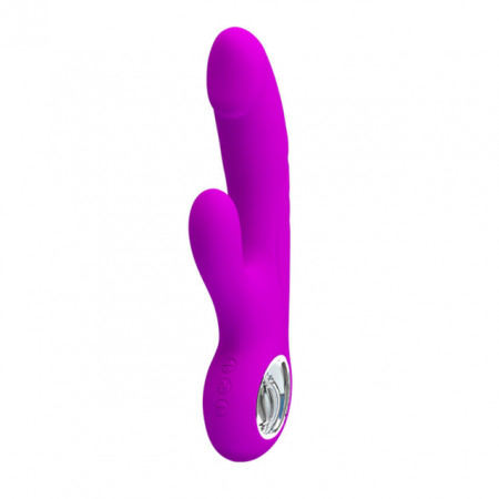 Ljubičasti vibrator sa dodatnom stimulacijom klitorisa | PL Gordon