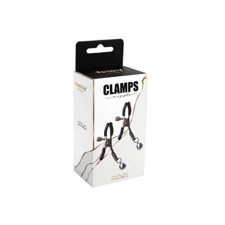 Podesive stipaljke za bradavice sa zvoncicima | Nipple Clamps