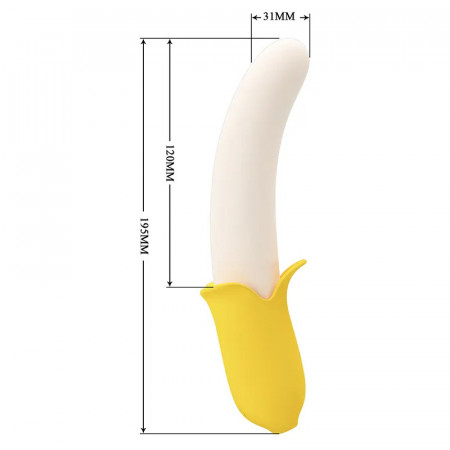 Pokretljivi Banana Vibrator | Banana Geek