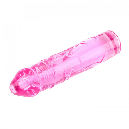 Roze TPE dildo 18cm i Lubrikant | KOMBINUJ I UŠTEDI 96