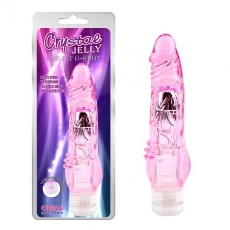 Roze Vibrator 21cm | Cobalt G Spot Pink