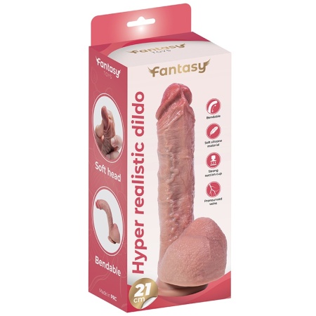 Savitljivi silikonski dildo 21cm | Hyper Realistic Dildo 1