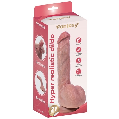 Savitljivi silikonski dildo 21cm | Hyper Realistic Dildo 2