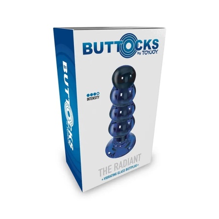 Stakleni analni dildo sa vibracijom | Radiant Vibrating Glass Plug
