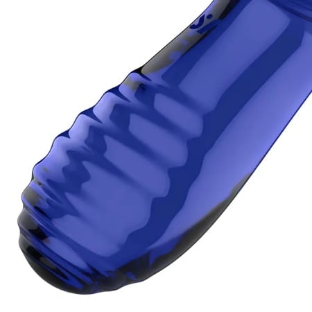 Stakleni Dupli dildo | SATISFYER Double Crystal Glass Dildo Blue