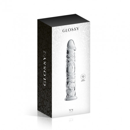 Stakleni Realistični Dildo | Glossy n4