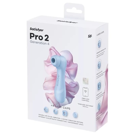 Stimulator klitorisa aplikacija | Satisfyer Pro 2 Generation 4 Blue