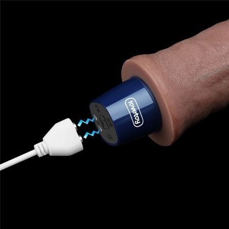 Veliki silikonski vibrator 24cm | 9.5in REAL SOFTEE