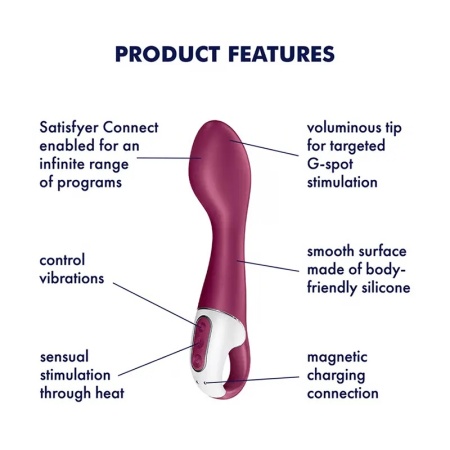 Vibrator sa zagrevanjem | SATISFYER HOT SPOT